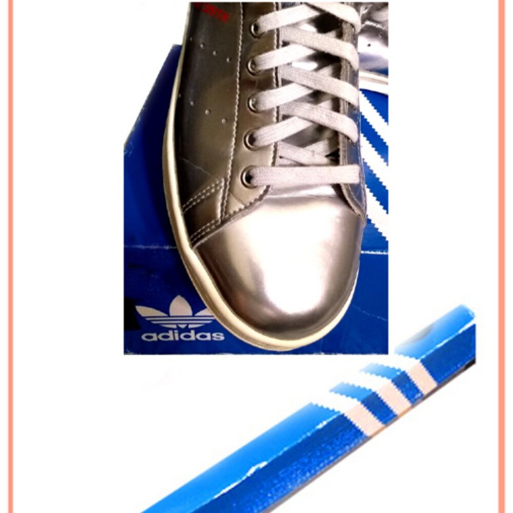 New Rare & Unique Adidas Metallic Color Stan Smith Athletic Shoes/Sneakers